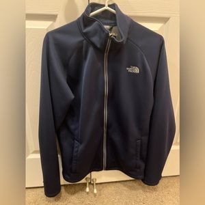 North Face Full-Zip Jacket - Navy Blue - Sz Small